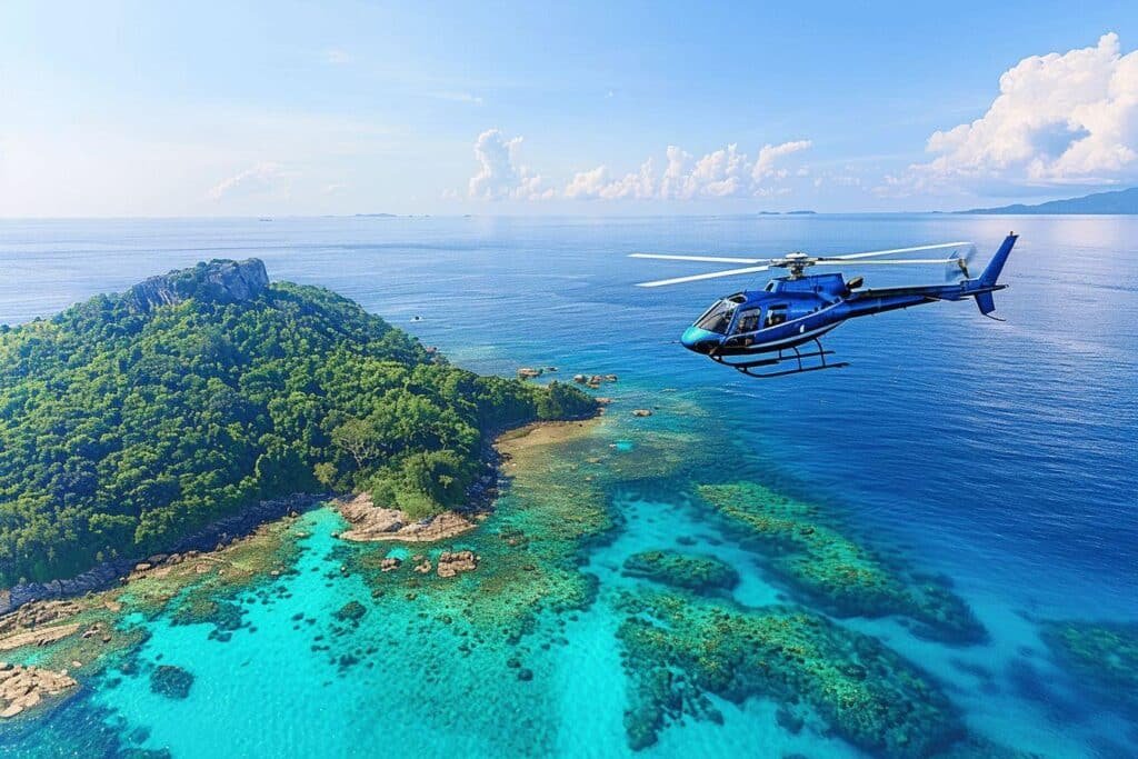 Quelle est la meilleure destination pour un vol en hélicoptère : top 5
